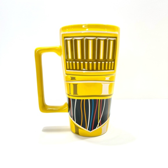 STAR WARS C3PO DISNEY STORE TALL 16oz LATTE MUG - Picture 1 of 8